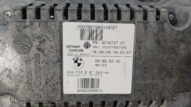 DISPLAY BMW X1 Serie (E84) 65509289585 N47D20C (0915) - Foto 4