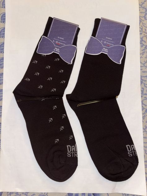 2 PAIA CALZE NUOVE DA UOMO IN COTONE ORIGINALE MARCA DANDY STREET,MADE IN ITALY, - Foto 8