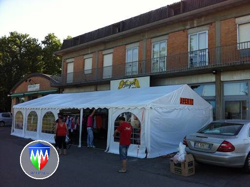 Tendoni per Eventi e Feste, in Pvc Ignifugo 5 x 10 MM italia - Foto 8