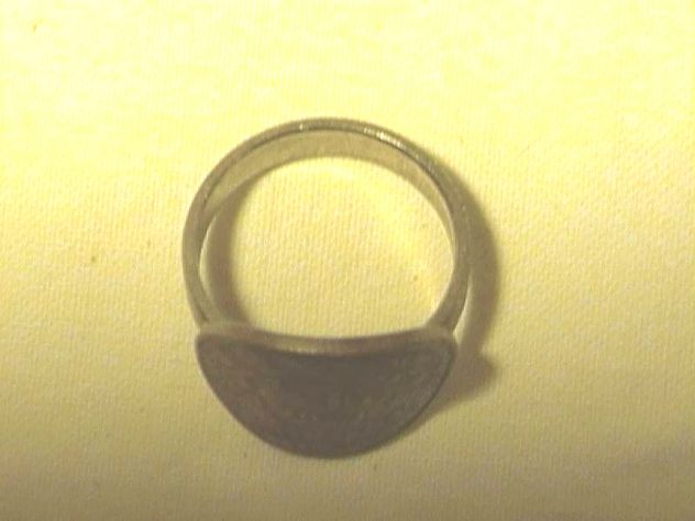Anello con moneta argento 1/2 Fr. 1921 B - Foto 4