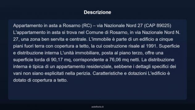 Immobile in asta di 90 m² in vendita a Rosarno - Foto 4