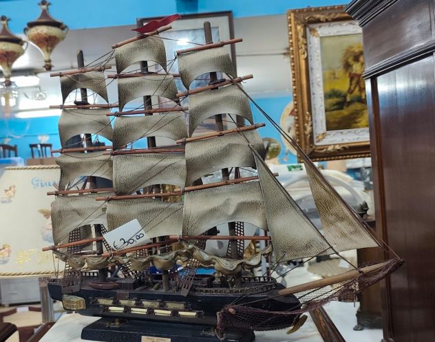 Modellino Decorativo di Vascello Storico – 25239 - Foto 3