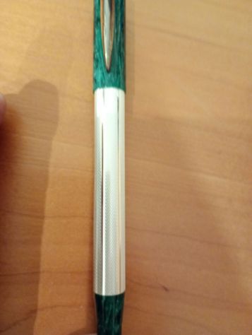 PENNA Visconti Rinascimento Stardust Green, NUOVA - Foto 4