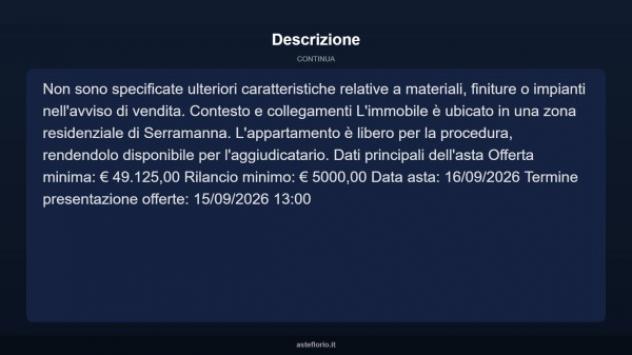 Immobile in asta di 68 m² in vendita a Serramanna - Foto 4