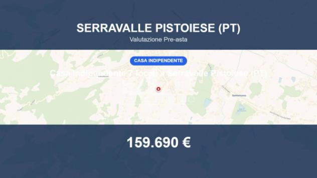 Immobile in asta di 179 m² in vendita a Serravalle Pistoiese