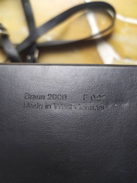 CUSTODIA RIGIDA PER FLASH ELETTRONICO BRAUN 2000 F022 - Foto 3
