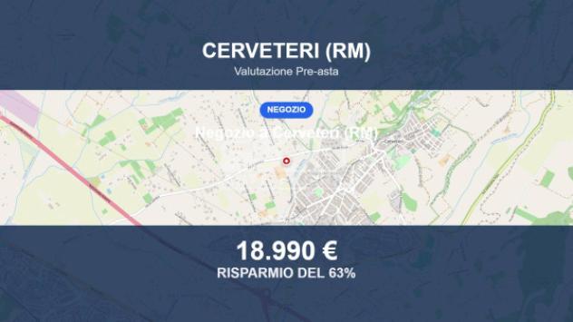 Immobile in asta di 29 m² in vendita a Cerveteri