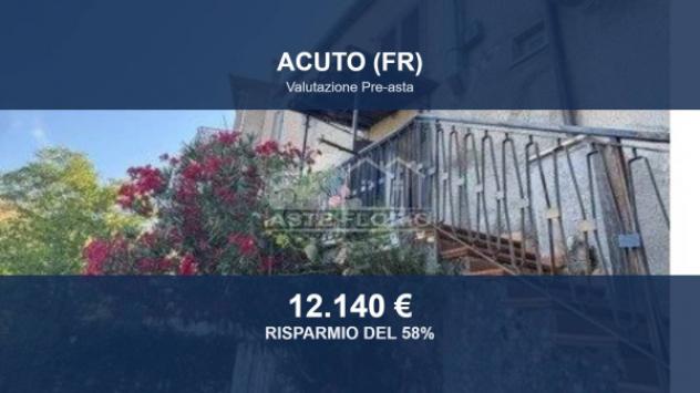 Immobile in asta di 72 m² in vendita a Acuto