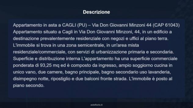 Immobile in asta di 93 m² in vendita a Cagli - Foto 16