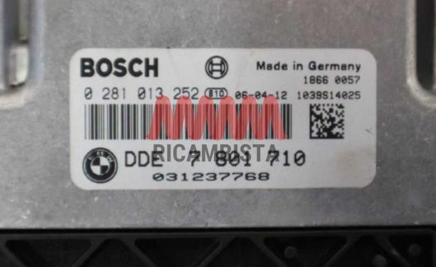 0281013252 BMW 118 2.0 centralina motore Bosch - Foto 2