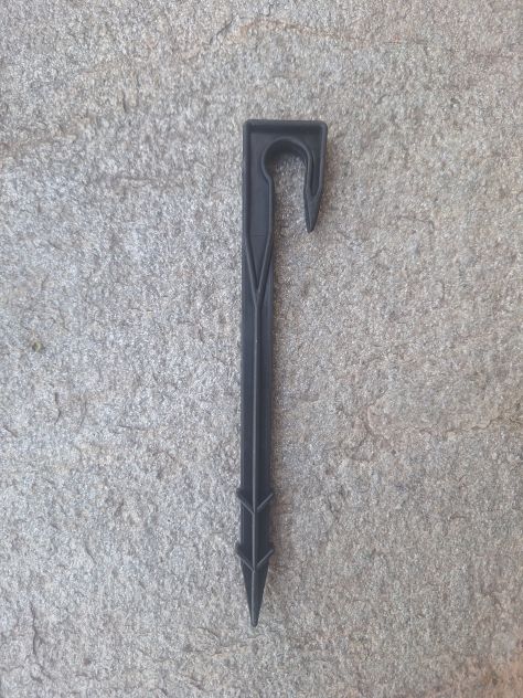 N° 354 PICCHETTI DI SOSTEGNO D16 IRRITECH ALA TUBO GOCCIOLANTE IRRIGAZIONE - Foto 3