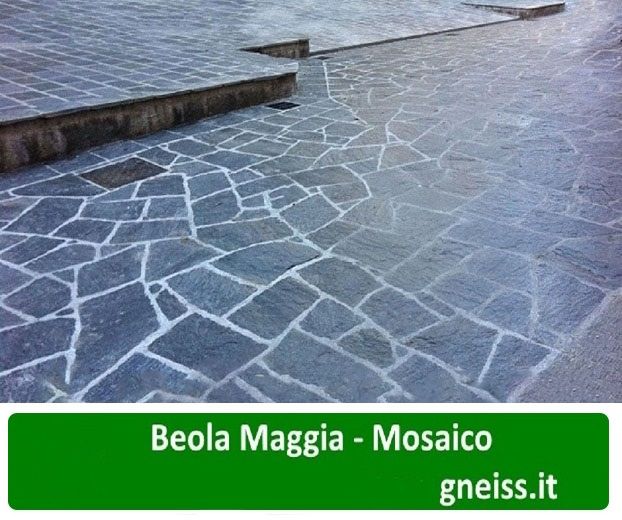 Pavimento mosaico in BEOLA MAGGIA - Foto 6