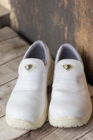 scarpe da lavoro bianche antifortunistiche, donna, 37 - Foto 2