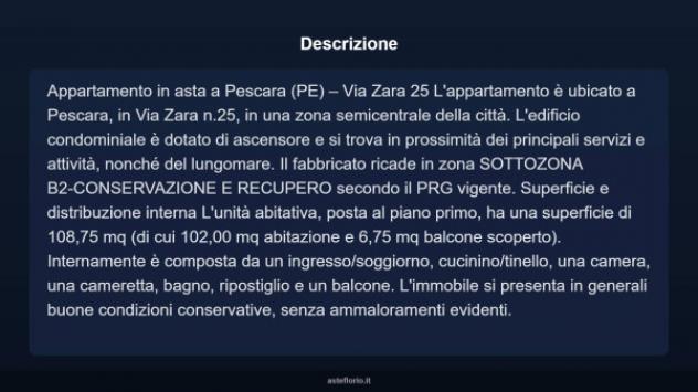 Immobile in asta di 108 m², box auto in vendita a Pescara - Foto 18