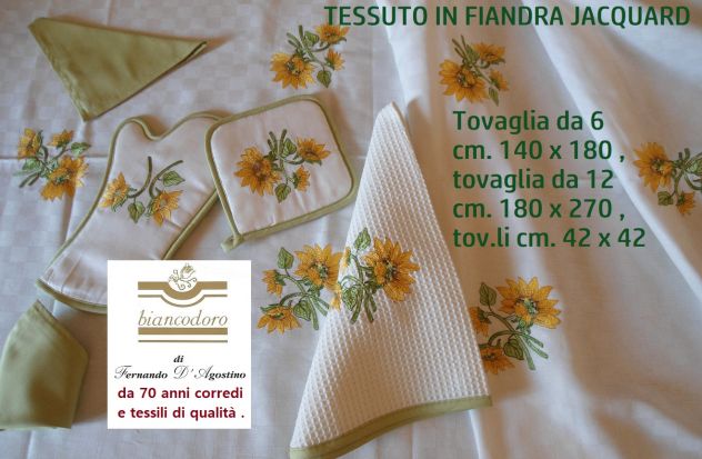 biancodoro , arredo cucina tessile alta sartoria . - Foto 10