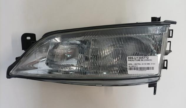 PROIETTORE SX (CONCO) 999-U1305772 Parti elettriche  Fanaleria  Proiettori  Proiettore ant. OPEL - VECTRA - 01-10-1995 - 01-02-1999