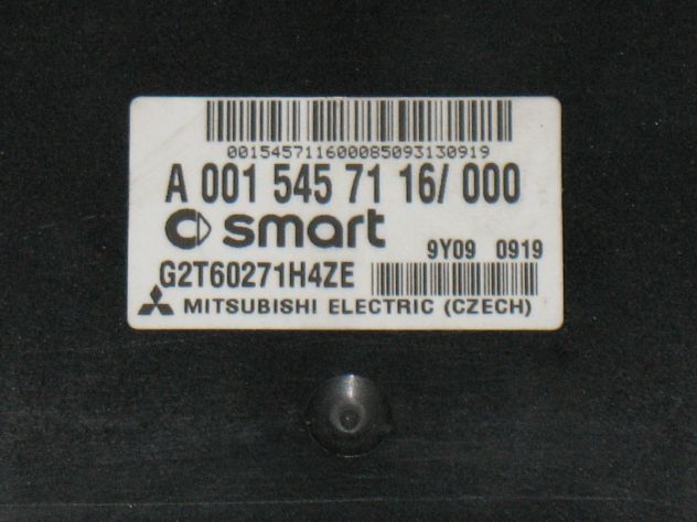 A0015457116 ECU CAMBIO SMART A0015457116 000 G2T60271H4ZE 0015457116 - Foto 2