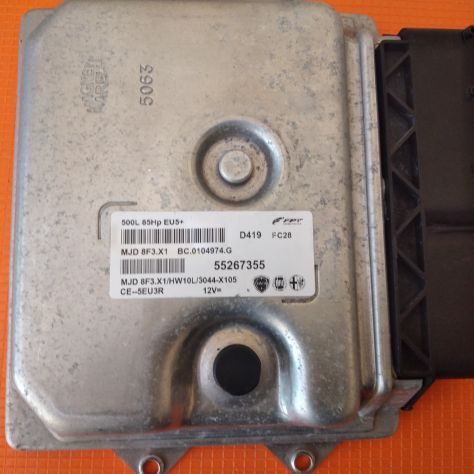 Centralina Motore FPT Fiat 500L 1.3 MJET MJD8F3.X1 55267355 HW10L - Foto 7