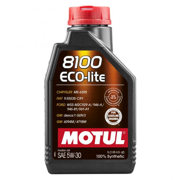 MOTUL 8100 ECOLITE 5W30 Olio motore sintetico per risparmio carburante