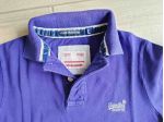 Polo viola Superdry