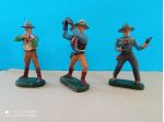 Soldatini cowboy in pasta Elastolin