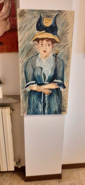 vendo quadri in olio su tela mie riprod.opere di Modigliani,Manet,Morisot,,altri - Foto 4