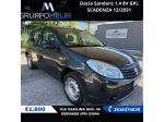 Dacia Sandero 1.4 8V GPL SCADENZA 12/2031