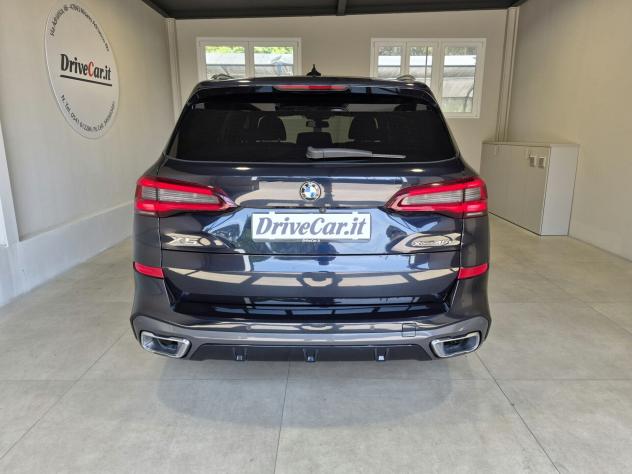 BMW X5 XDRIVE 45E MSPORT LASER PELLE TETTO SOSPENSIONI PNEUMATICHE FRENI M BLU C.21" ADAS 1 PROPRIETARIO - Foto 8