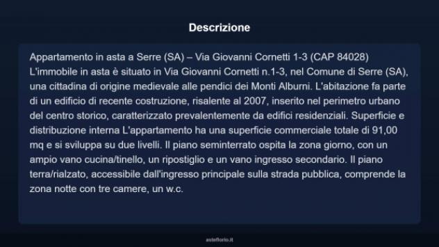 Immobile in asta di 91 m² in vendita a Serre - Foto 4