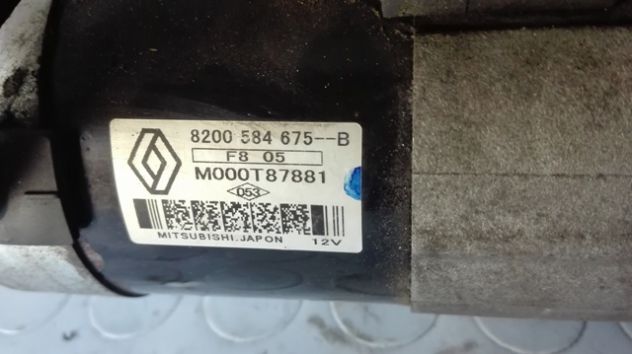 Motorino avviamento Nissan Qashqai 1.5DCI del 2008 (8200584675) - Foto 5