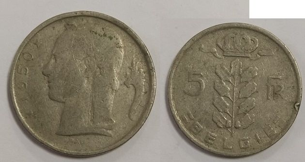 R157 -  MONETE RARE - BELGIO