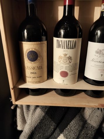 Bottiglia di vino sassicaia - Foto 2