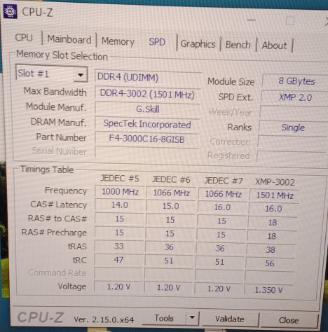 RAM DDR4 GSkill Aegis 2x8 gb cl16 3000MHz - Foto 3