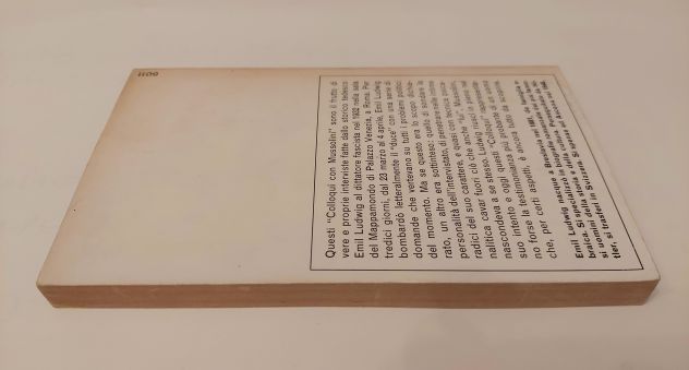 Colloqui con Mussolini di Ludwig Emil 1°Ed: Arnoldo Mondadori, Milano, 1965 - Foto 4