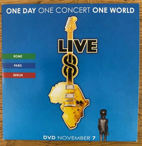 Dvd Live 8 One day one concert one word 07 11 2005