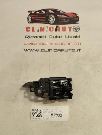 MANIGLIA INTERNA ANTERIORE DESTRA TOYOTA C-HR Ibrida 69273F4010 140418A2 2ZR (1623) - Foto 3