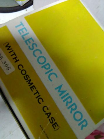 specchio da tavolo da trucco con scatolo vintage anni 70 - Foto 9