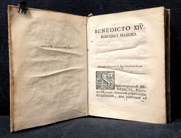(Importante Settecentina Lucca/Pisa)  ALEXANDRI POLITI…ORATIONES XII AD ACADEMIA - Foto 2