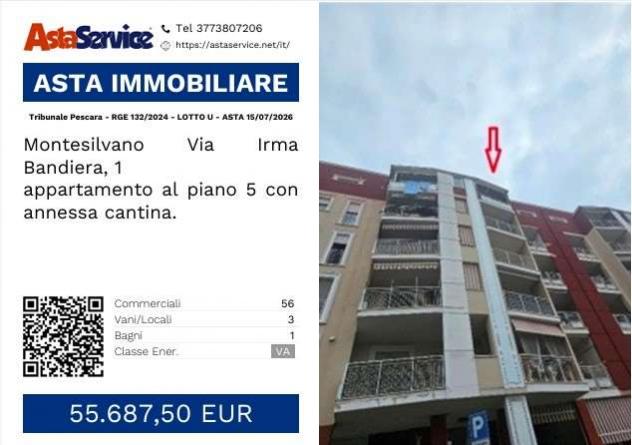 Tribunale Pescara - RGE 132/2024 - LOTTO U - Tribunale Pescara - RGE 132/2024 - LOTTO U - ASTA 15/07/2026