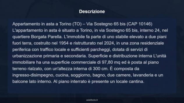 Immobile in asta di 97 m² in vendita a Torino - Foto 13