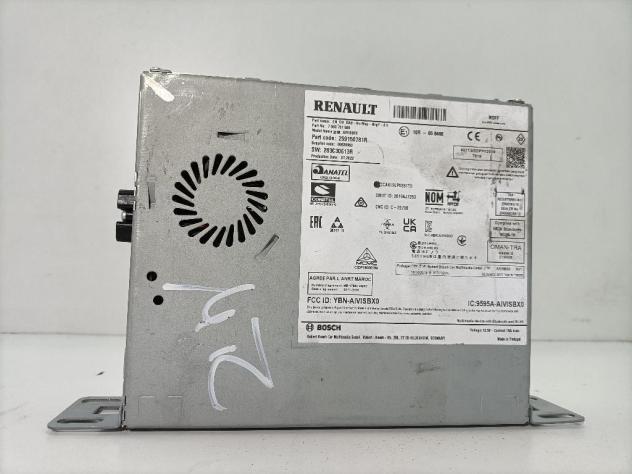 AUTORADIO RENAULT Captur Serie 259150781R H4D450 (19)