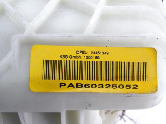 13188855 KIT AIRBAG OPEL ASTRA H 1.6 B 77KW 5M 5P (2006) RICAMBIO USATO CON CENTRALINA AIRBAG, PRETENSIONATORI CINTURE DI SICUREZZA, AIRBAG VOLANTE GU - Foto 6