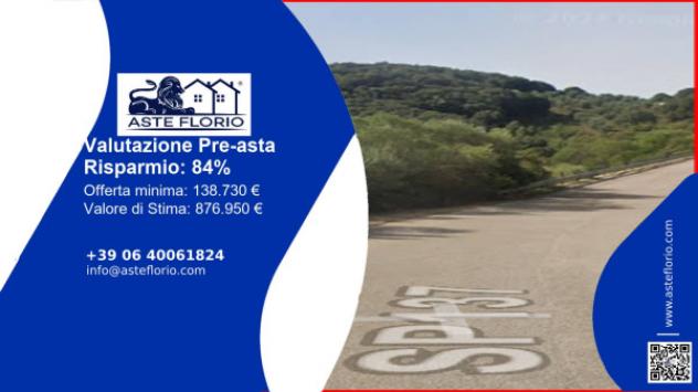 Immobile in asta di 216349 m² in vendita a Luras