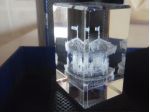 Soprammobile cristallo inciso 3D