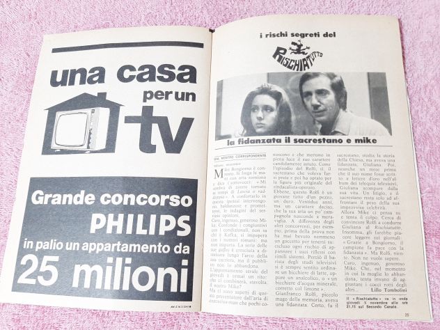GUIDA TV CARLINO 1970 ORIGINALE - Foto 5