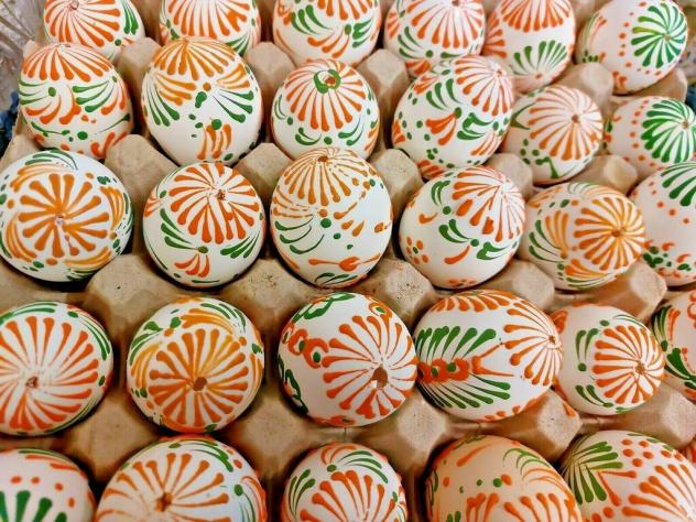 UOVA di quaglia Pasqua decorazione gusci dipinti - Foto 3