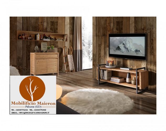 Mobili Arredamenti Rustici Liguria In Legno Soggiorno Taverna Completa Cod 0189