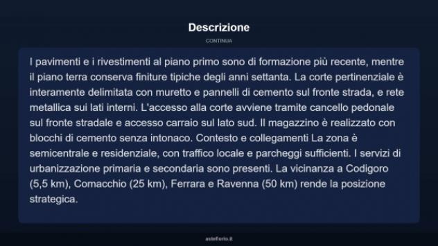 Immobile in asta di 233 m² con più di 5 locali in vendita a Codigoro - Foto 13