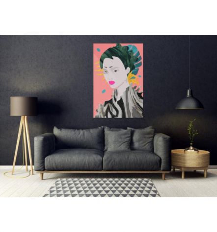 Quadro Con Una Ragazza Asiatica - ARREDALACASA - Foto 2