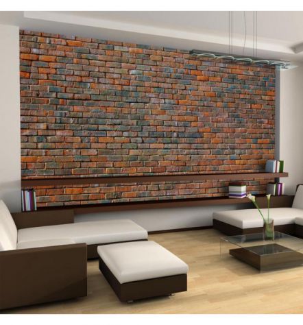Carta Da Parati 550x270 ARREDALACASA Muro Di Mattoni